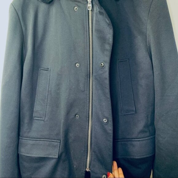 ZARA MAN WINTER COAT IN DARK NAVY BLUE MEN  SEZE XL - Picture 10 of 16